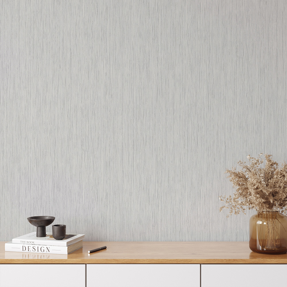 Muriva Hudson Texture Grey Wallpaper Image 4