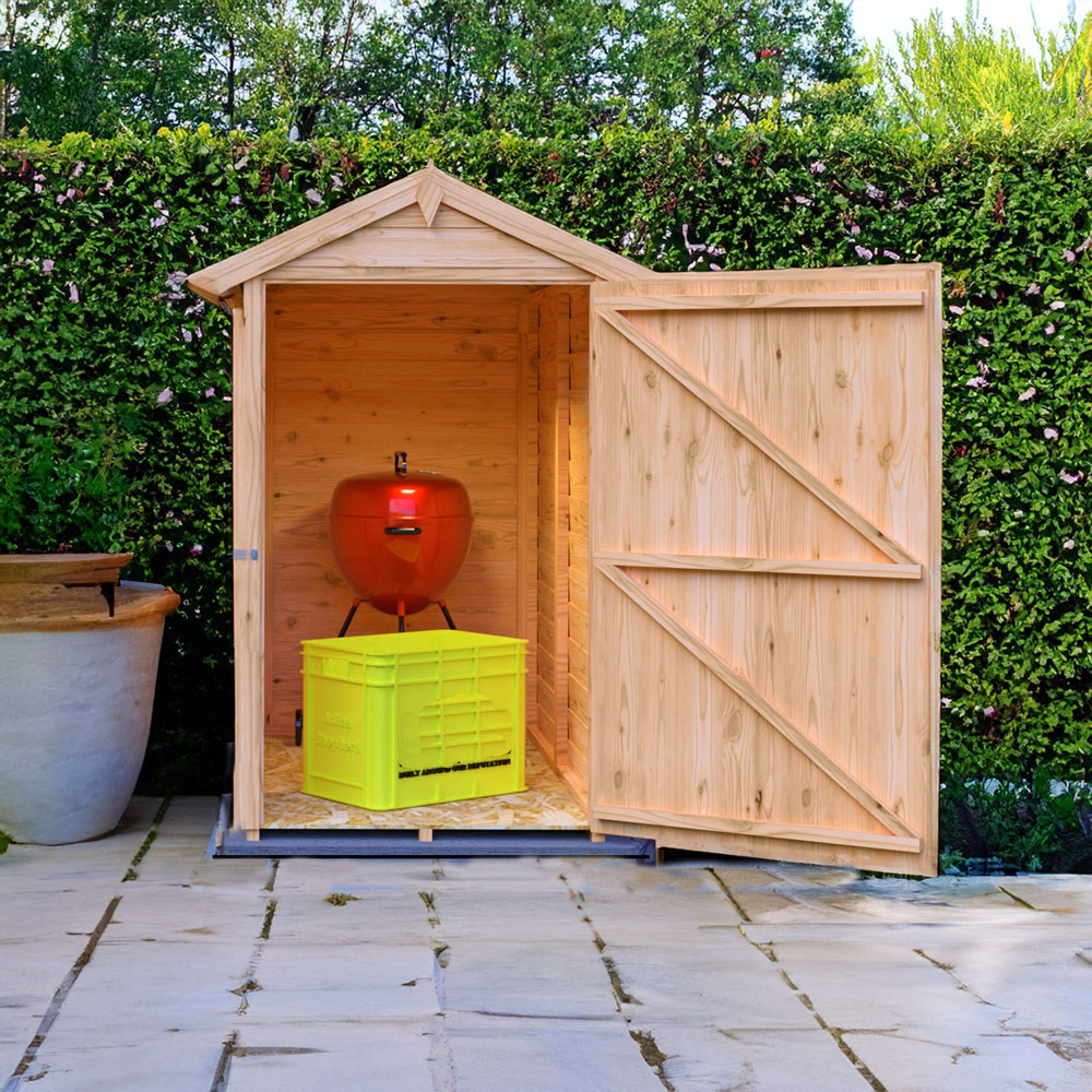 Shire 3 x 5ft Overlap Shed Image 5