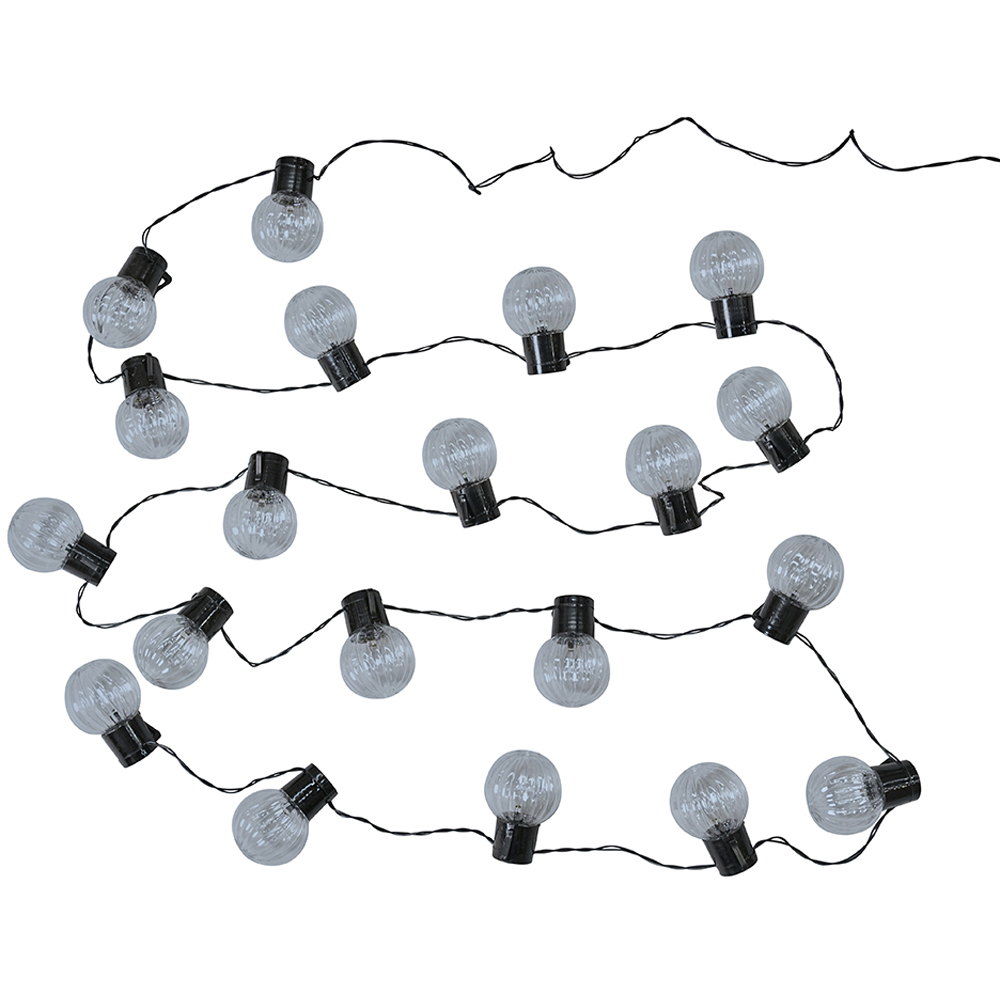 ValueLight Festoon Pumpkin Black Outdoor String Light Set of 20 Image 2