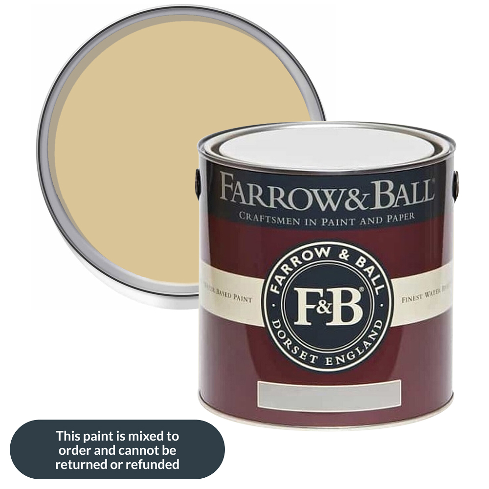 Farrow & Ball Hay Exterior Eggshell Paint 2.5L Image 1