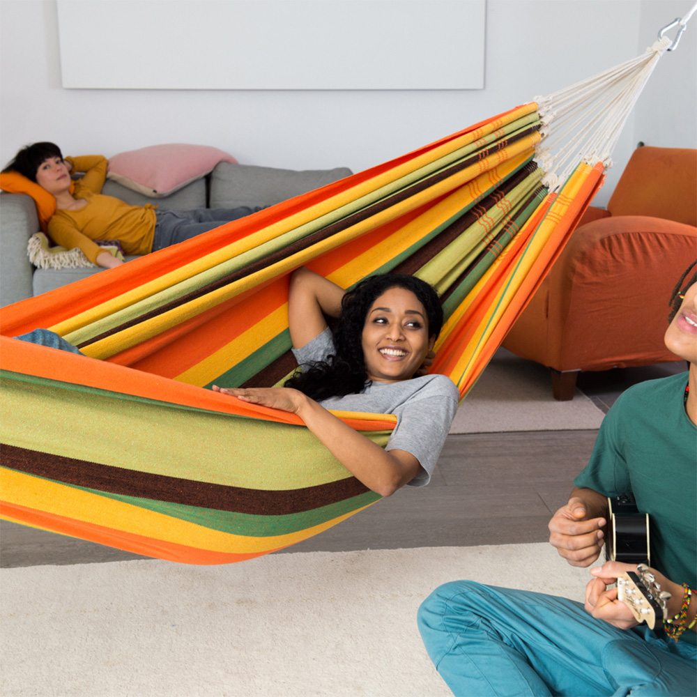 Amazonas Paradiso Esmeralda Premium Traditional Cotton Garden Hammock Only XXL Image 3