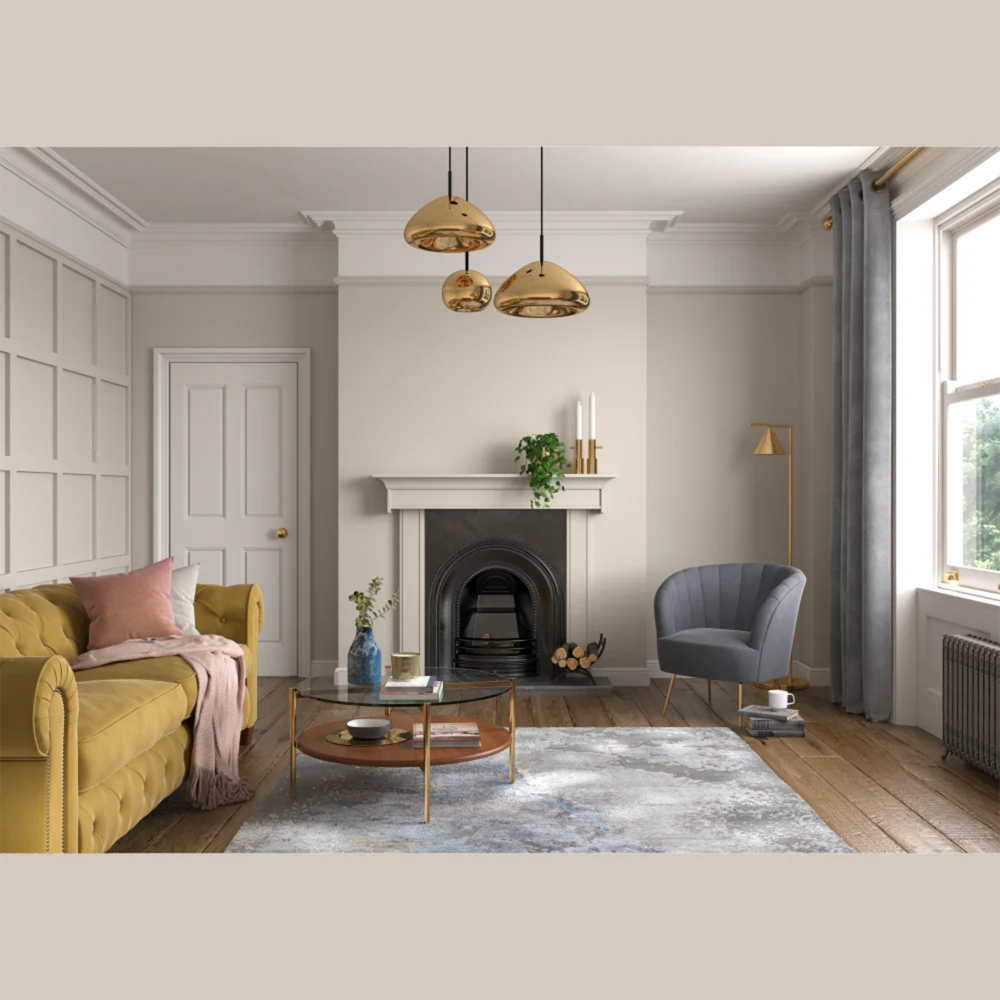 Dulux Heritage Walls and Ceilings Pale Walnut Velvet Matt Emulsion Paint 5L Image 4