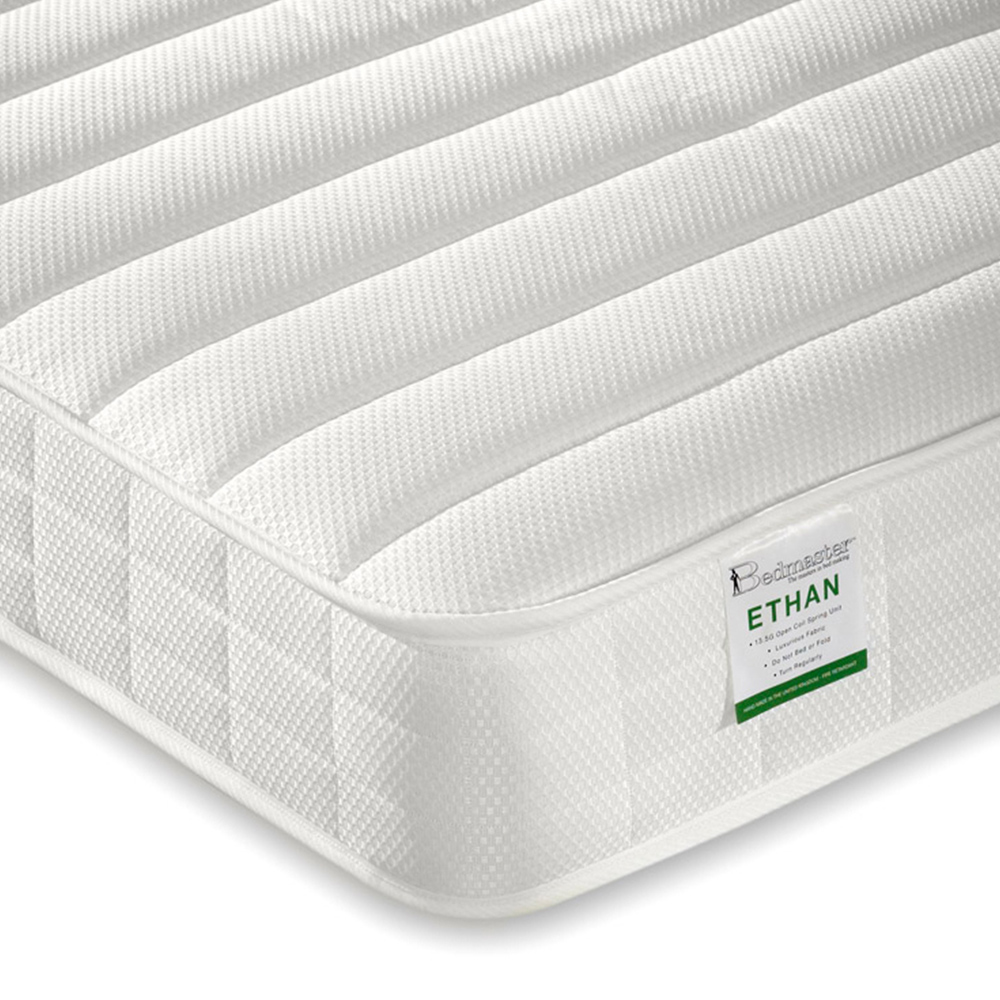 Bedmaster Oliver Triple Sleeper Grey and White Storage Bunk Bed with Spring Mattresses Image 3