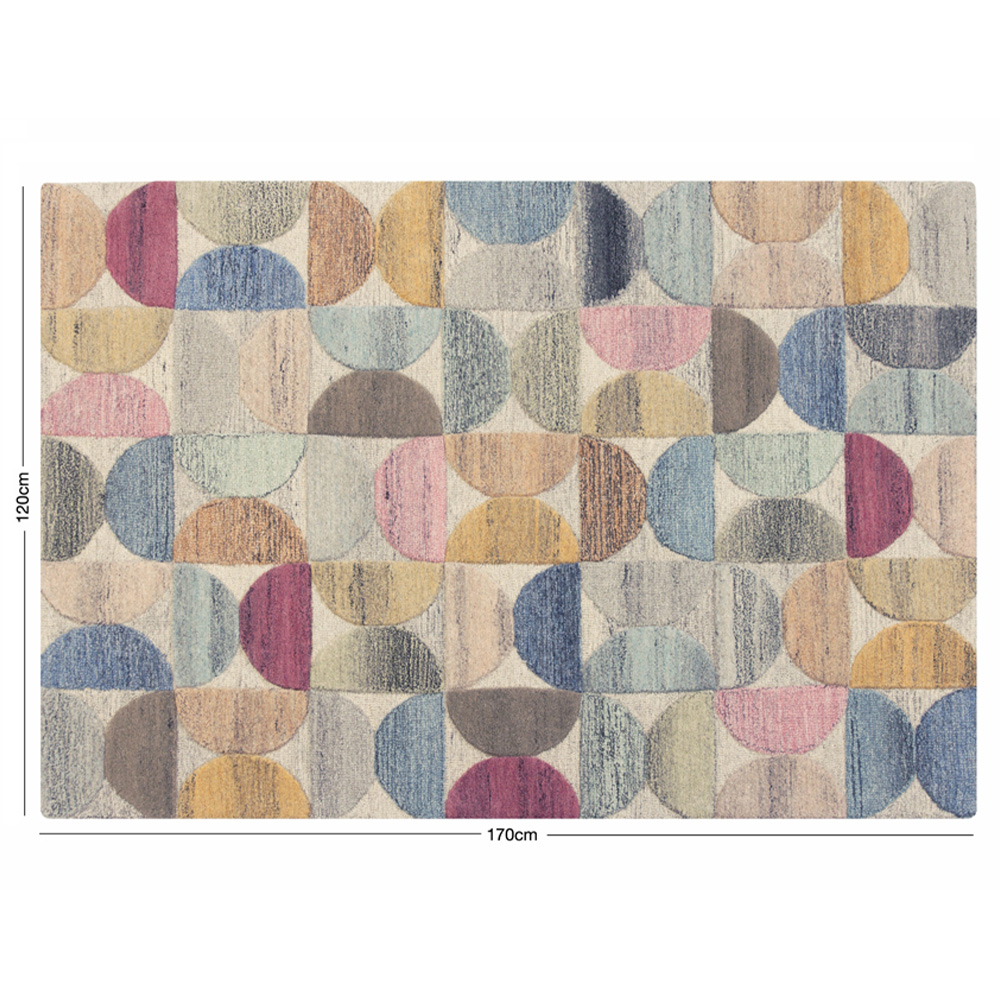 Esselle Home Radiant Mariana Multicoloured Rug 120 x 170cm Image 7