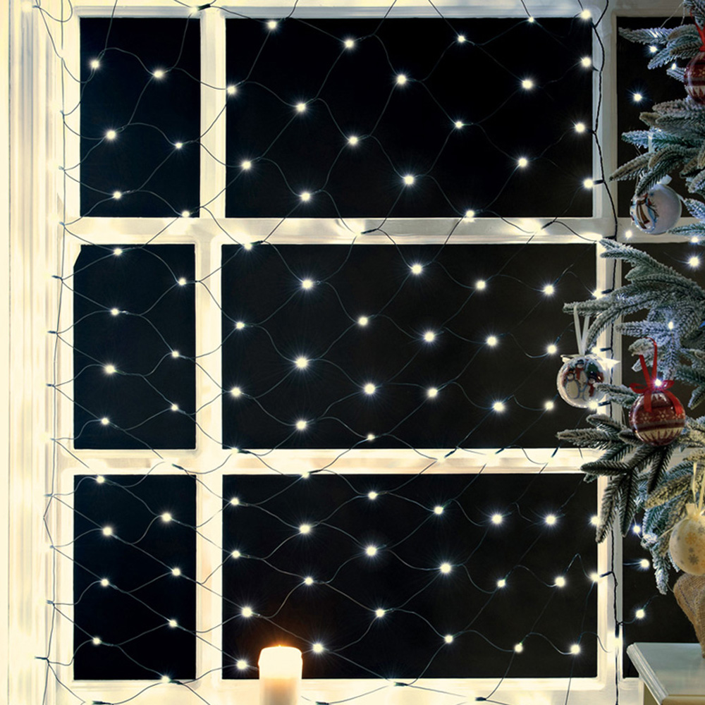 The Christmas Workshop 360 Warm White LED Net String Light Image 8