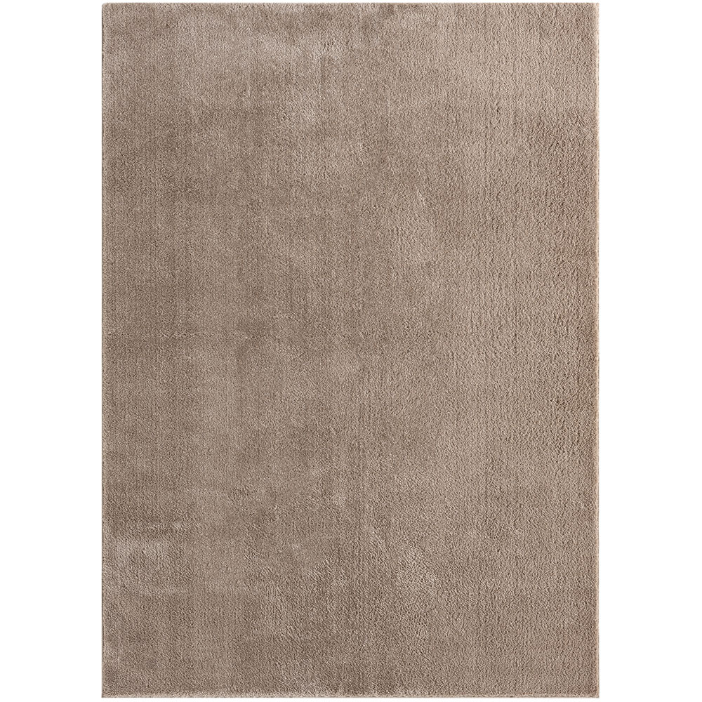 Desire Rugs Comfy Dark Beige Anti Slip Felt Backing Rug 60 x 200cm Image 5