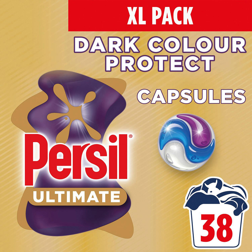 Persil Colour and Clean Washing Capsules 38 Washes 2 Pack Image 7