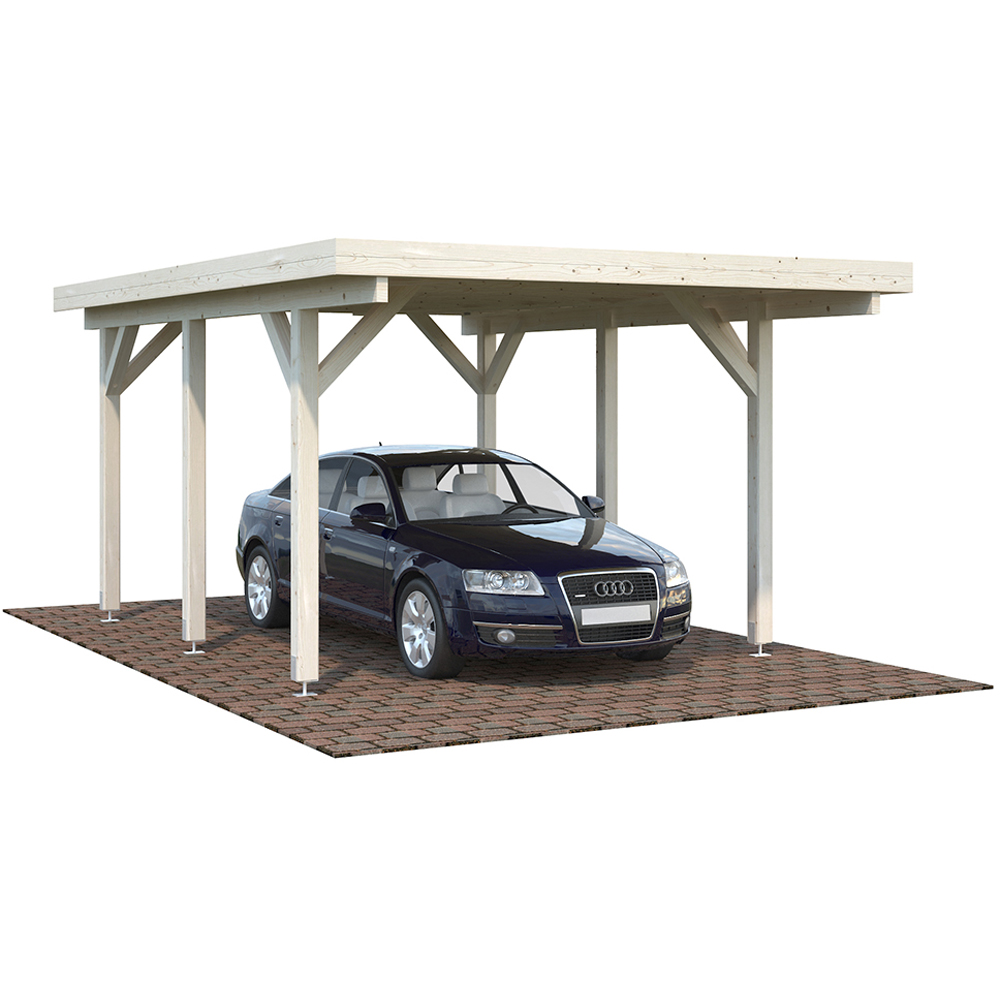 Palmako Karl Timber Carport 5.12 x 3.60m Image 3