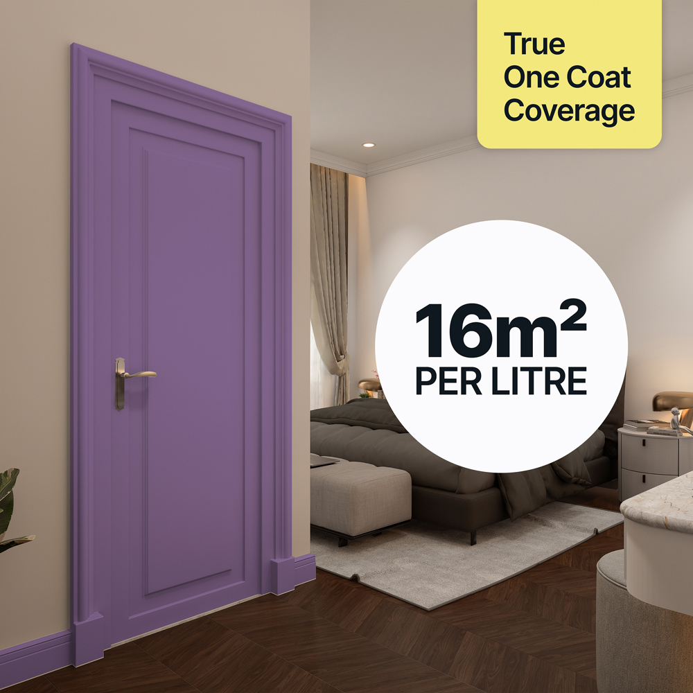 Hemway Amethyst Furniture and Walls Matt Chalk Paint 1L Image 4