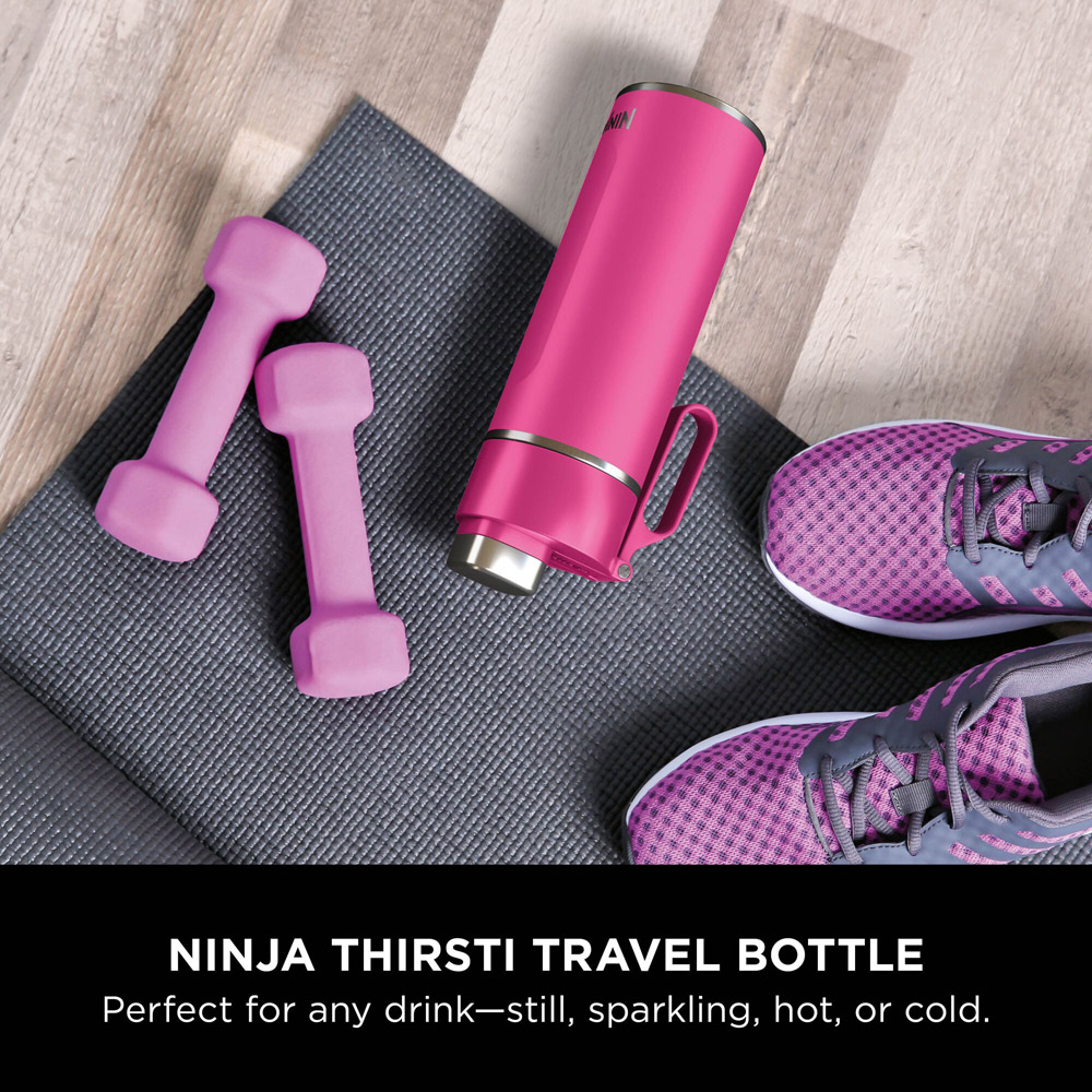 Ninja Thirsti Hot Pink Travel Bottle 700ml Image 5