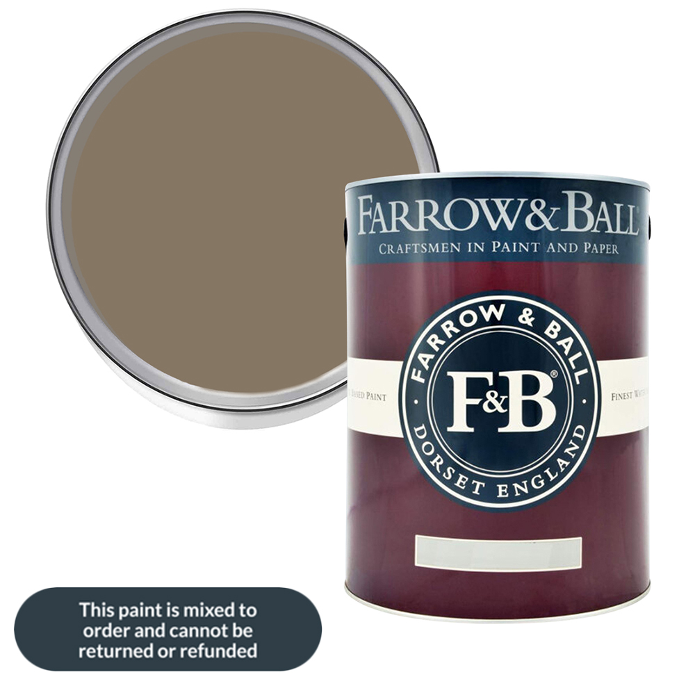 Farrow & Ball Broccoli Brown Modern Eggshell Paint 5L Image 1