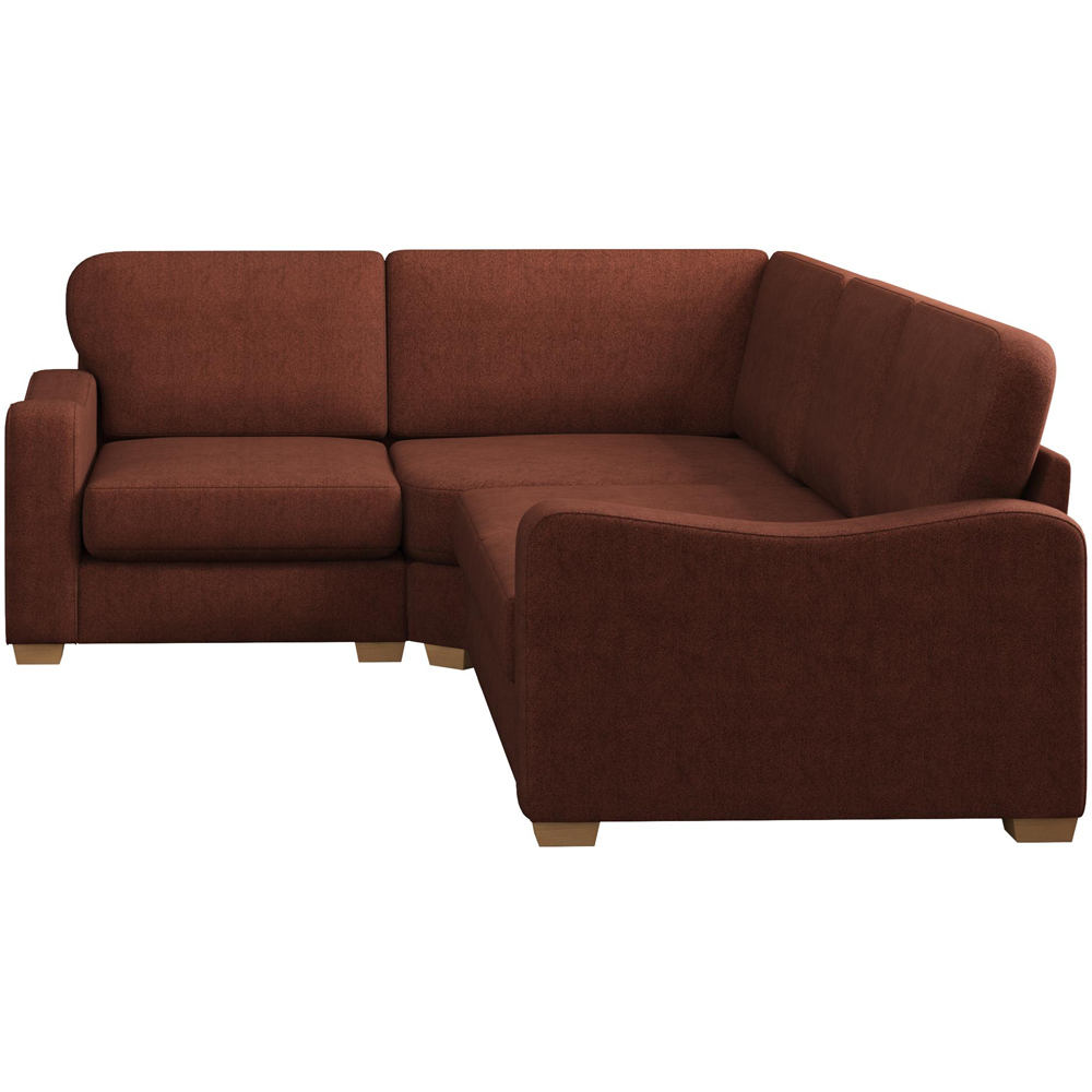 Theadford 3 Seater Venice Brick Fixed Back Left Hand Corner Sofa Image 3