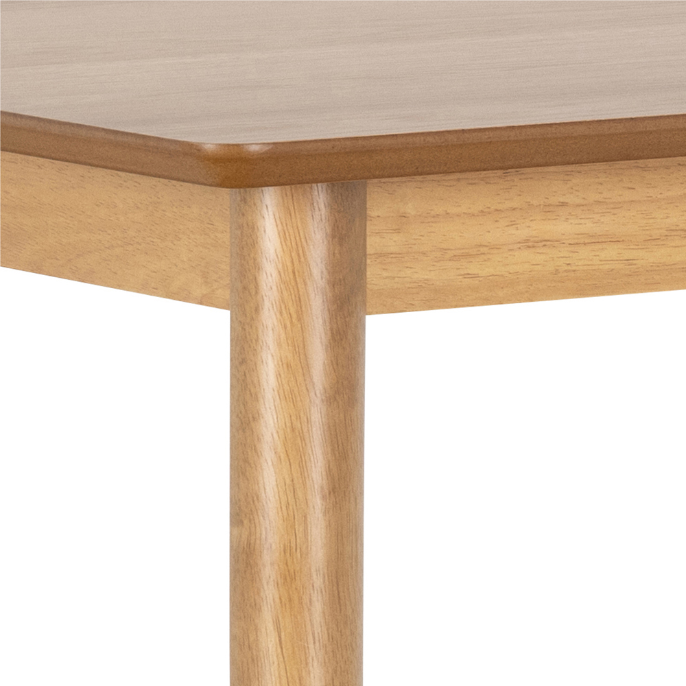 Florence Barlow 2 Seater Bar Dining Table Matt Oak Image 5
