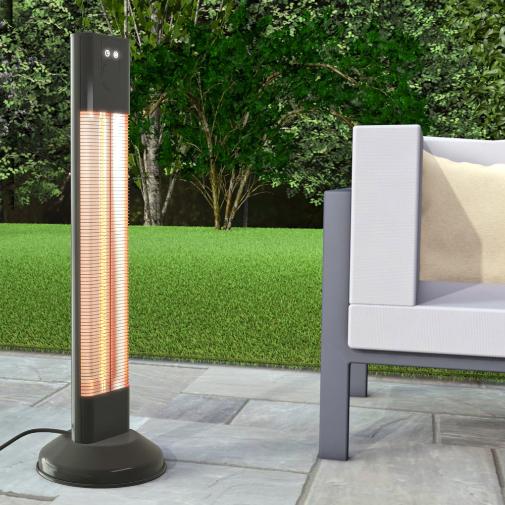 JML Black Solar Wave Radiant Heater 2000W Image 7