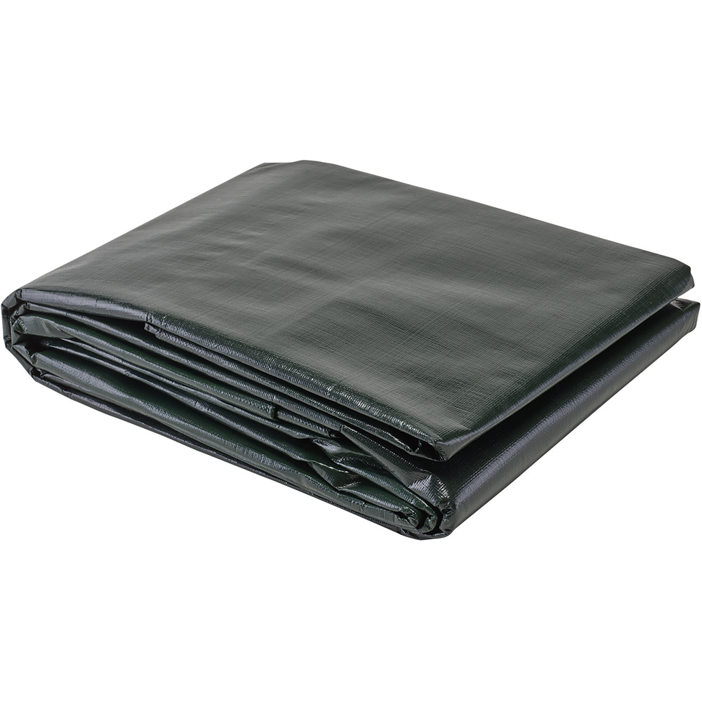 Draper Green HD Tarpaulin 4 x 6m Image 2