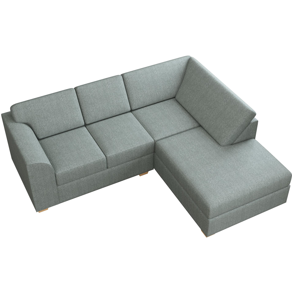 Modo 3 Seater Granite Venice Right Hand Fixed Back L-Shape Corner Sofa Image 4