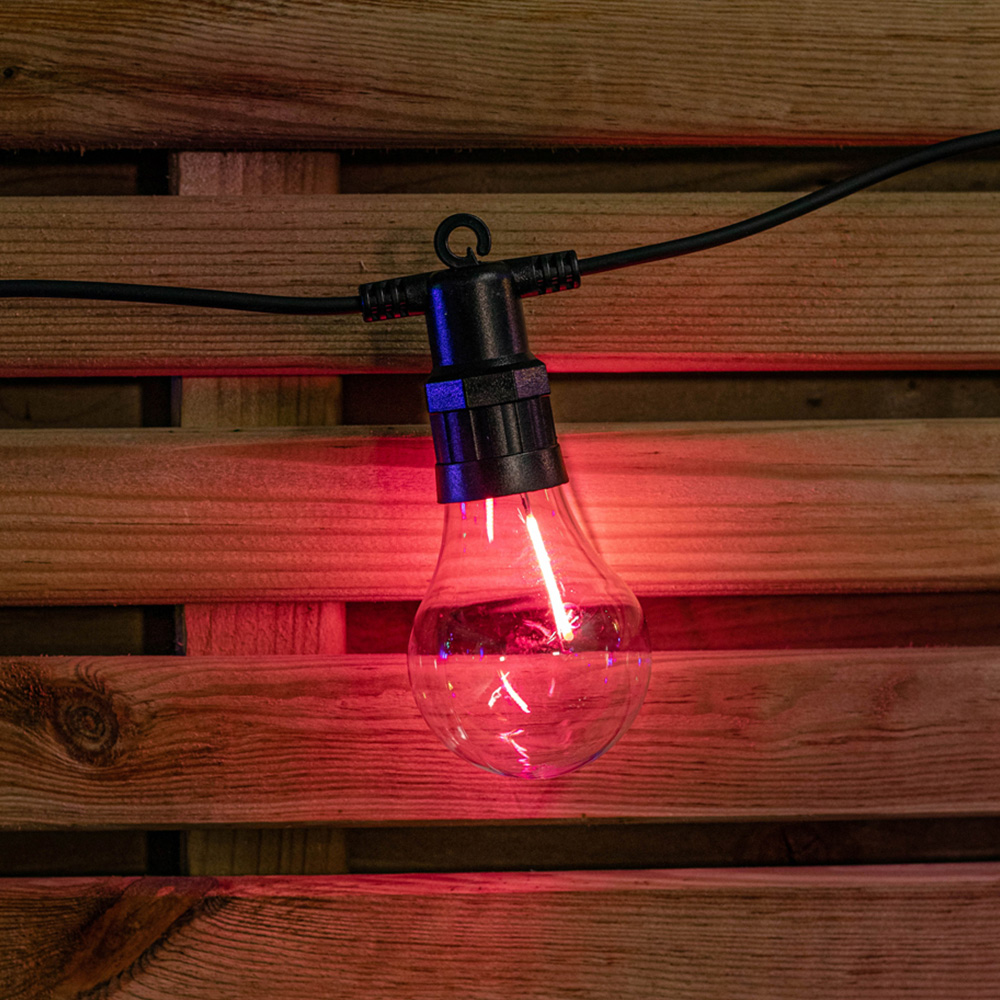 Samuel Alexander Multi Coloured LED Connectable Festoon Lights 10 Pack Image 4