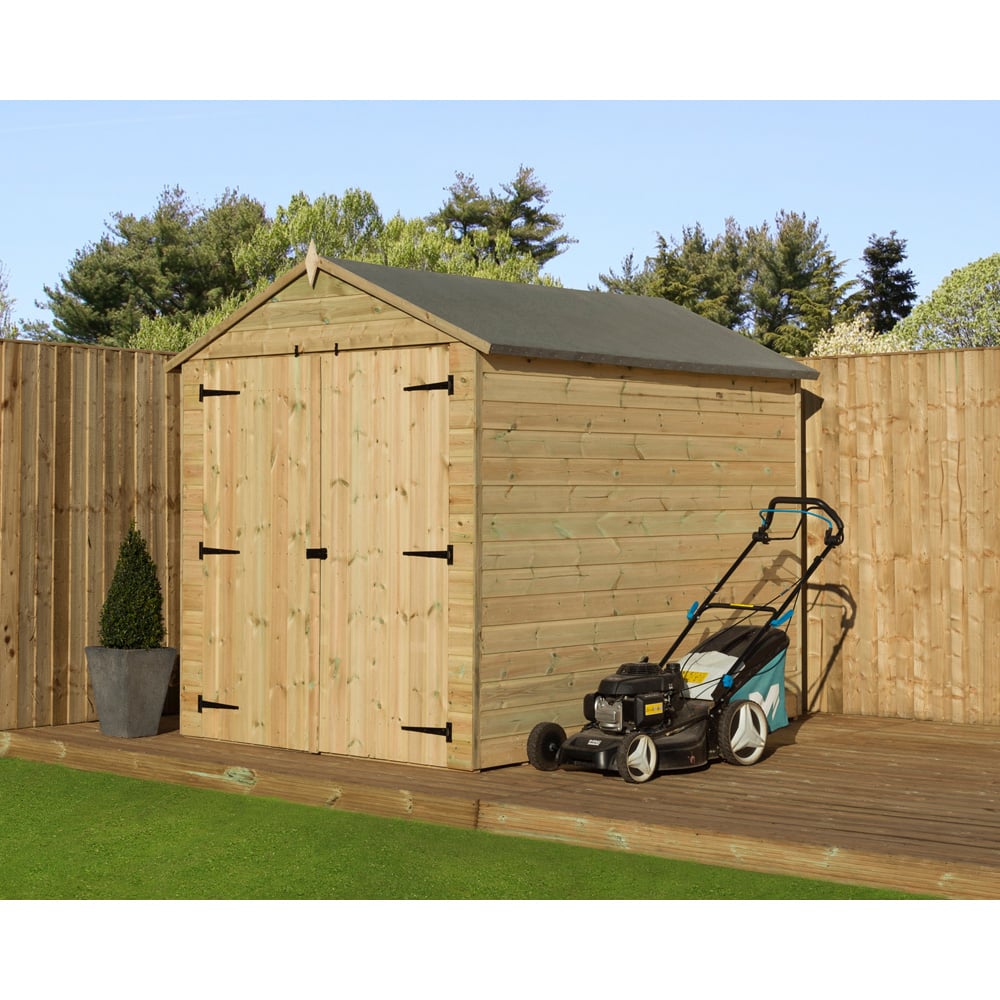 Empire Sheds 9500 6 x 7ft Tongue and Groove Apex Garden Shed Image 3