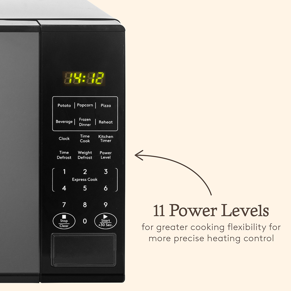 Haden 214669 Black 20L Touch Control Microwave 800W Image 5