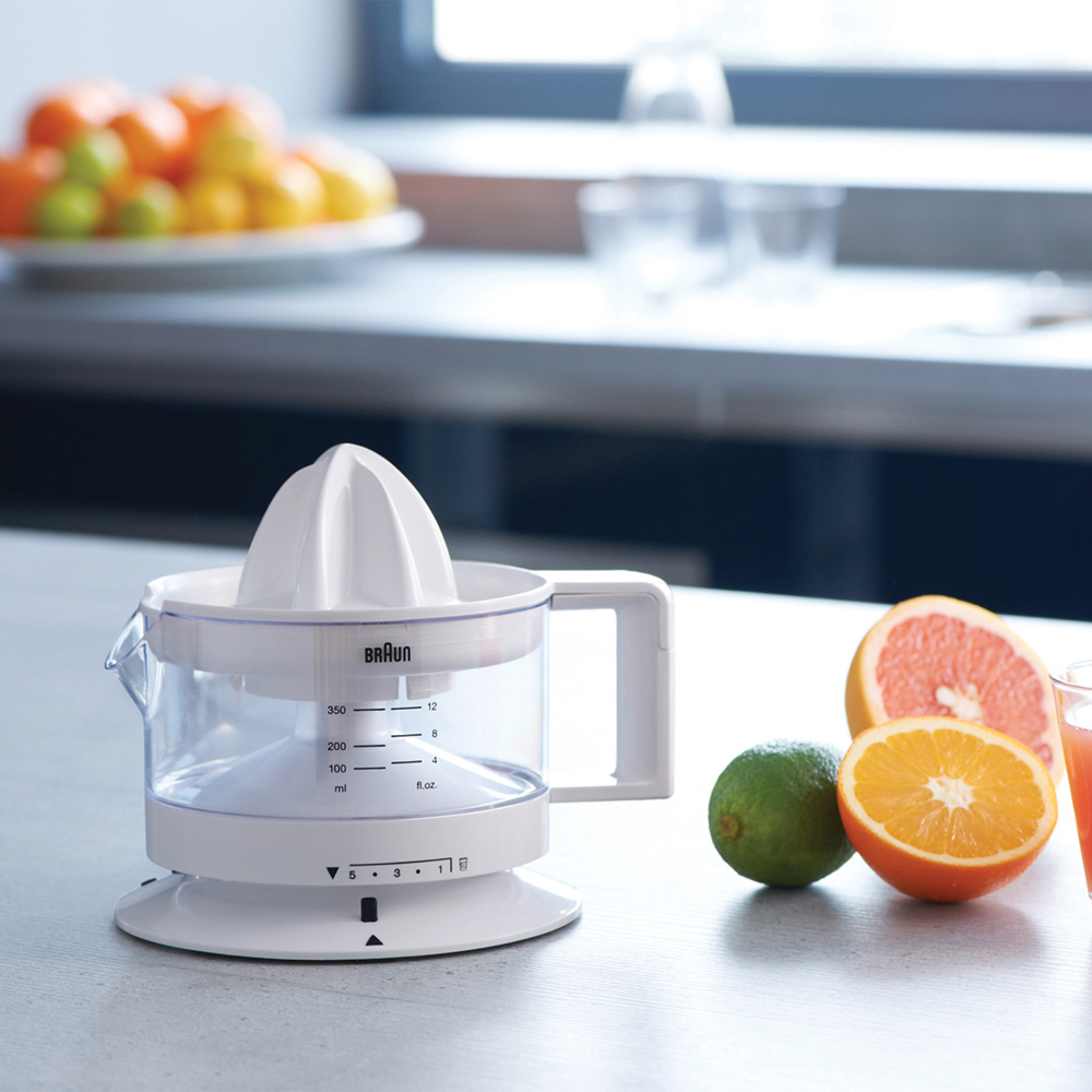Braun BN3003 Citrusquick White 400ml Citrus Juicer 20W Image 2