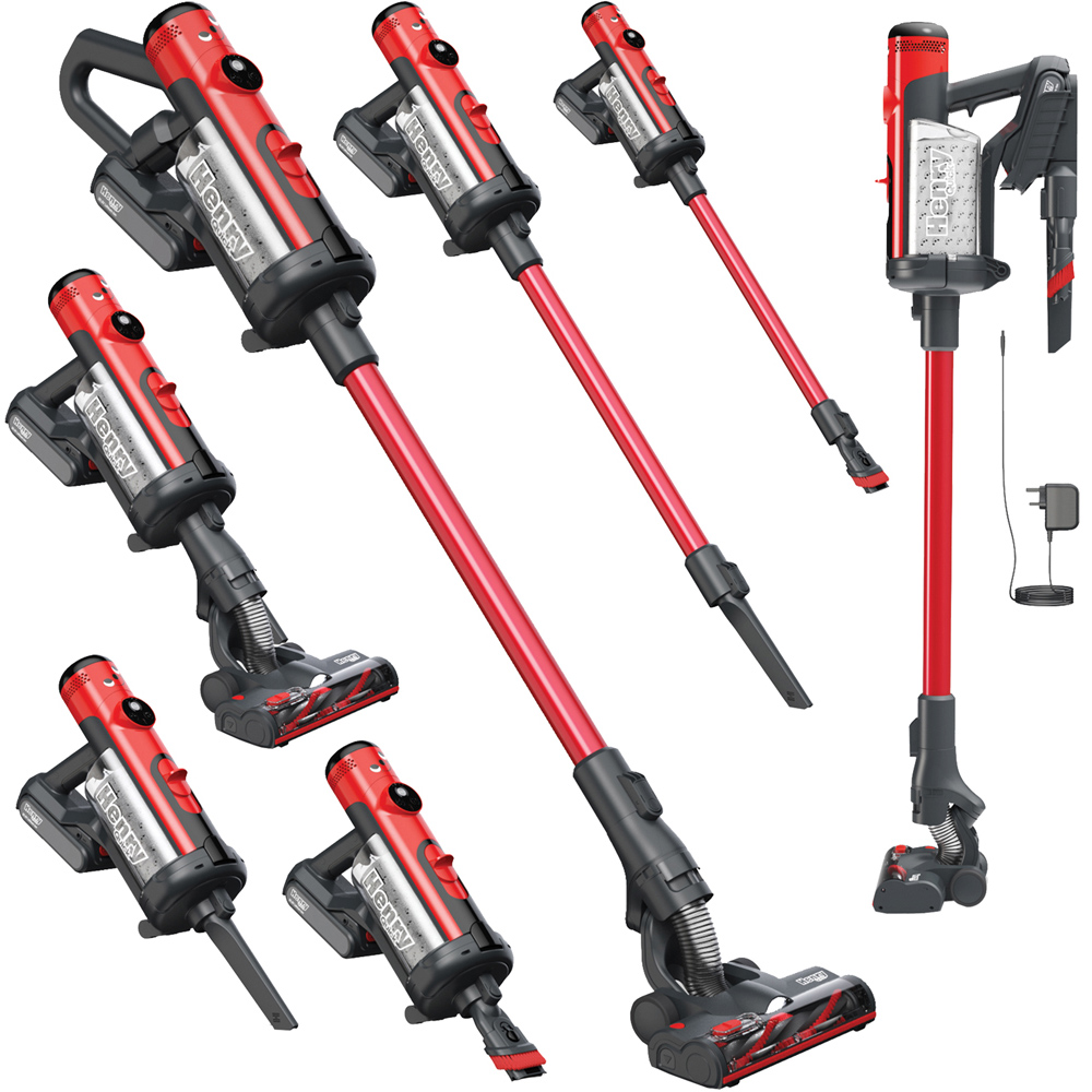 Numatic International Henry Quick Stick Vacuum Cleaner 1L with 6 Pods Image 4