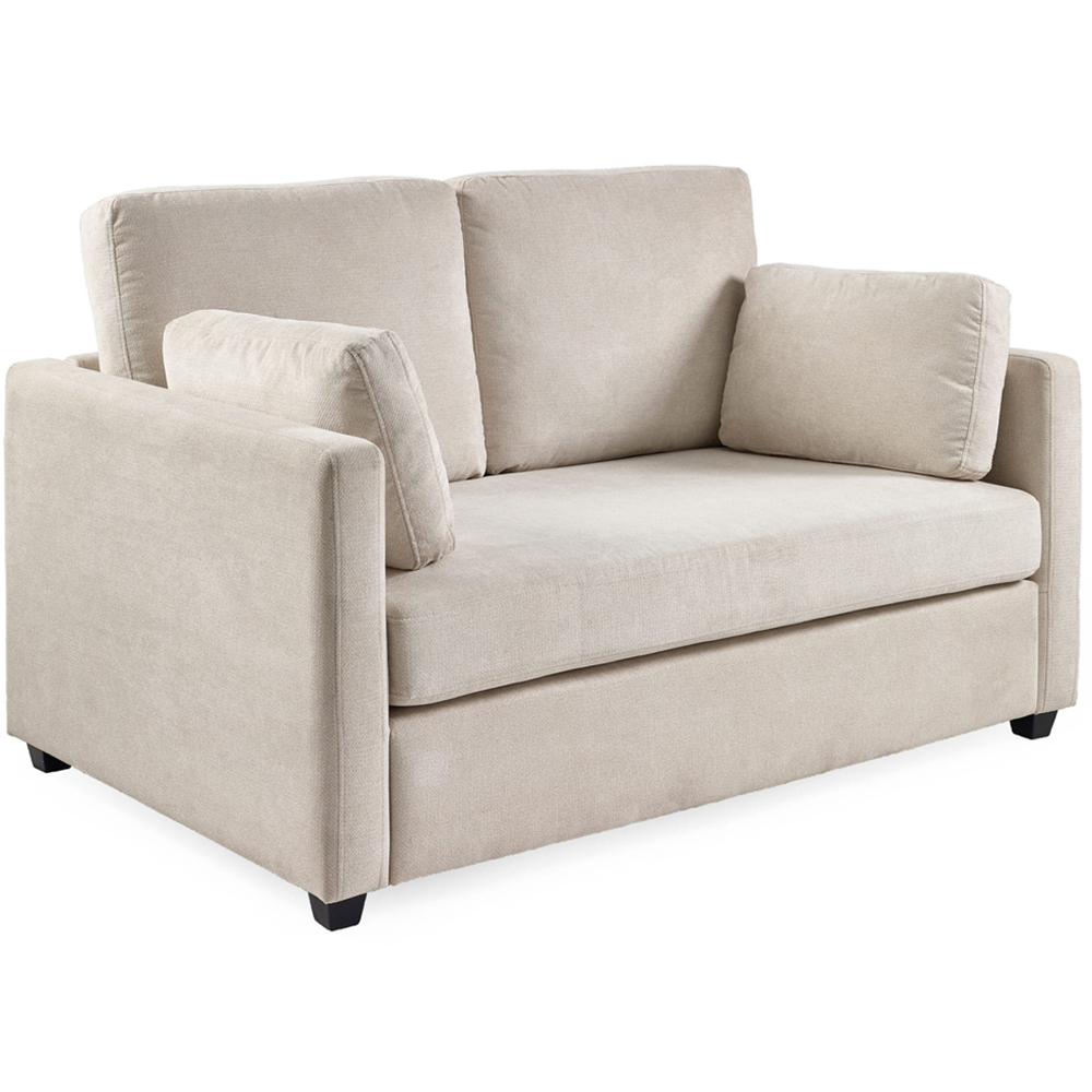 Julian Bowen Ottilie 2 Seater Natural Chenille Sofa Image 2