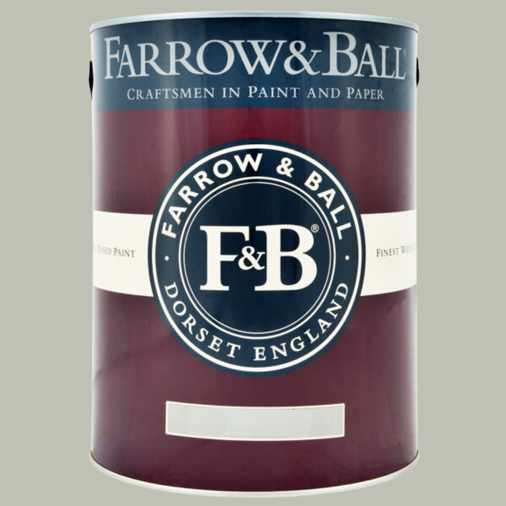 Farrow & Ball Interior Wood and Metal 266 Mizzle Flat Eggshell Paint 5L Image 2