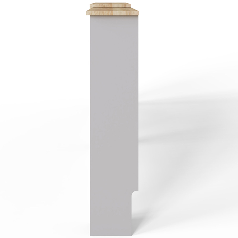 GFW Longslow Grey Adjustable Radiator Cover Image 6