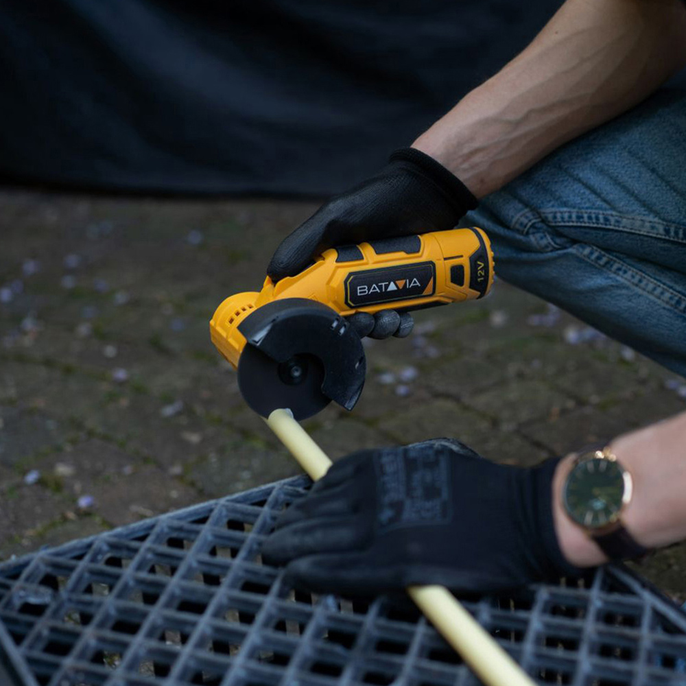 Batavia FIXXPACK 12V Angle Grinder 76mm Bare Unit Image 3