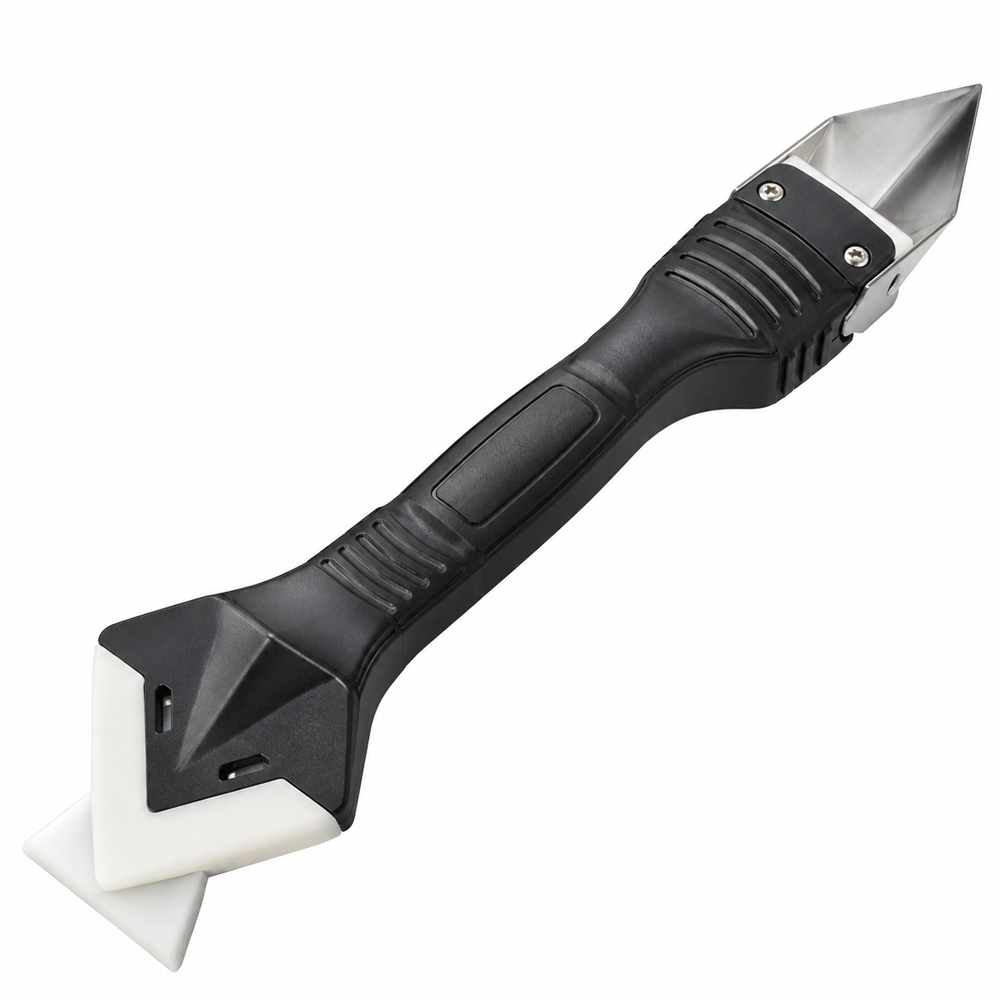 ATEK 3-in-1 Silicone Sealant Remover Scraper Caulking Tool Kit Image 3
