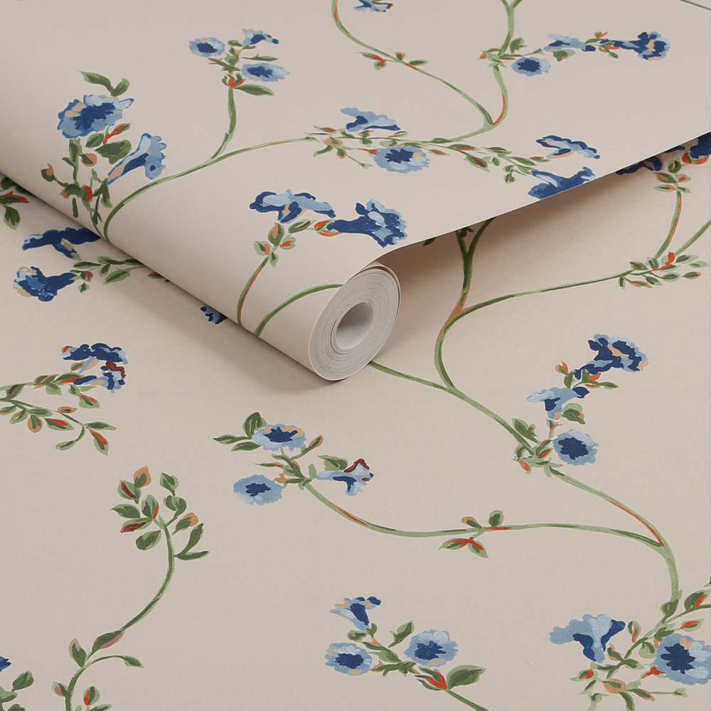 Joules Robey Cottage Floral Cream Wallpaper Image 2