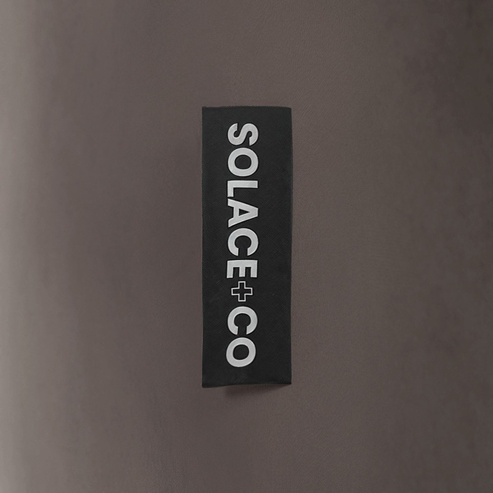 Solace+Co Drew 3 Seater Brown Velvet Sofa Image 4