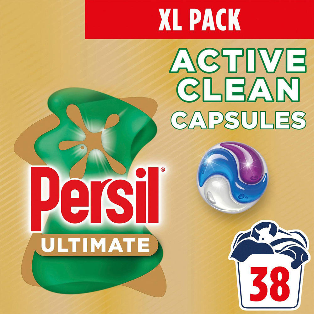 Persil Ultimate Odour Fighting Washing Capsules 38 Washes 6 Pack Image 4