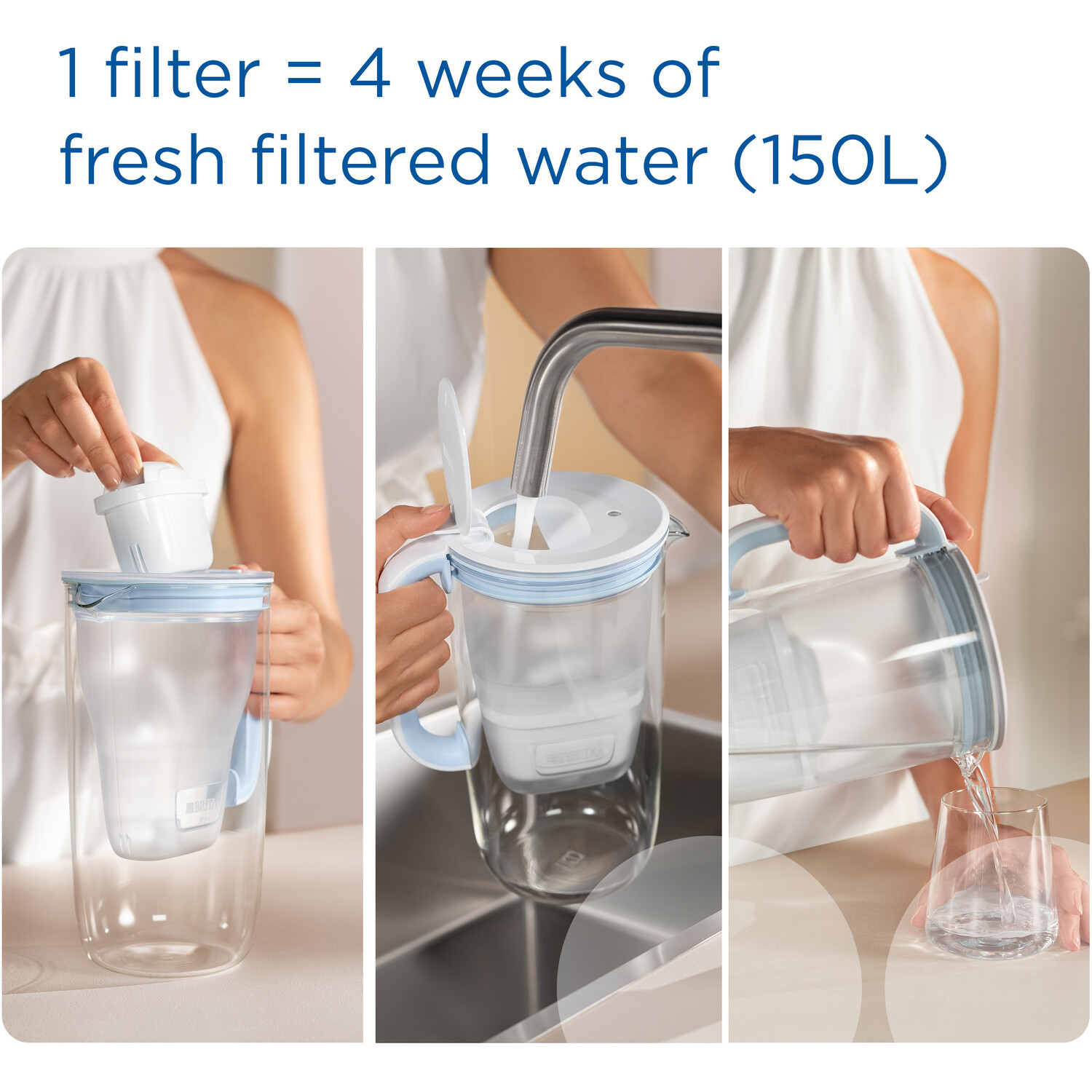 Pack of Maxtra Pro All-in-One Filter Cartridges - White / 1 Image 3