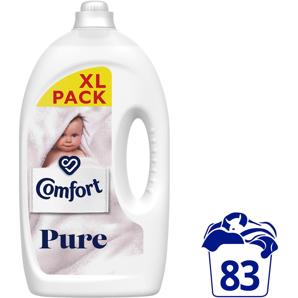 Comfort Pure Fabric Conditioner 83 Washes 2490ml 2 Pack Image 3