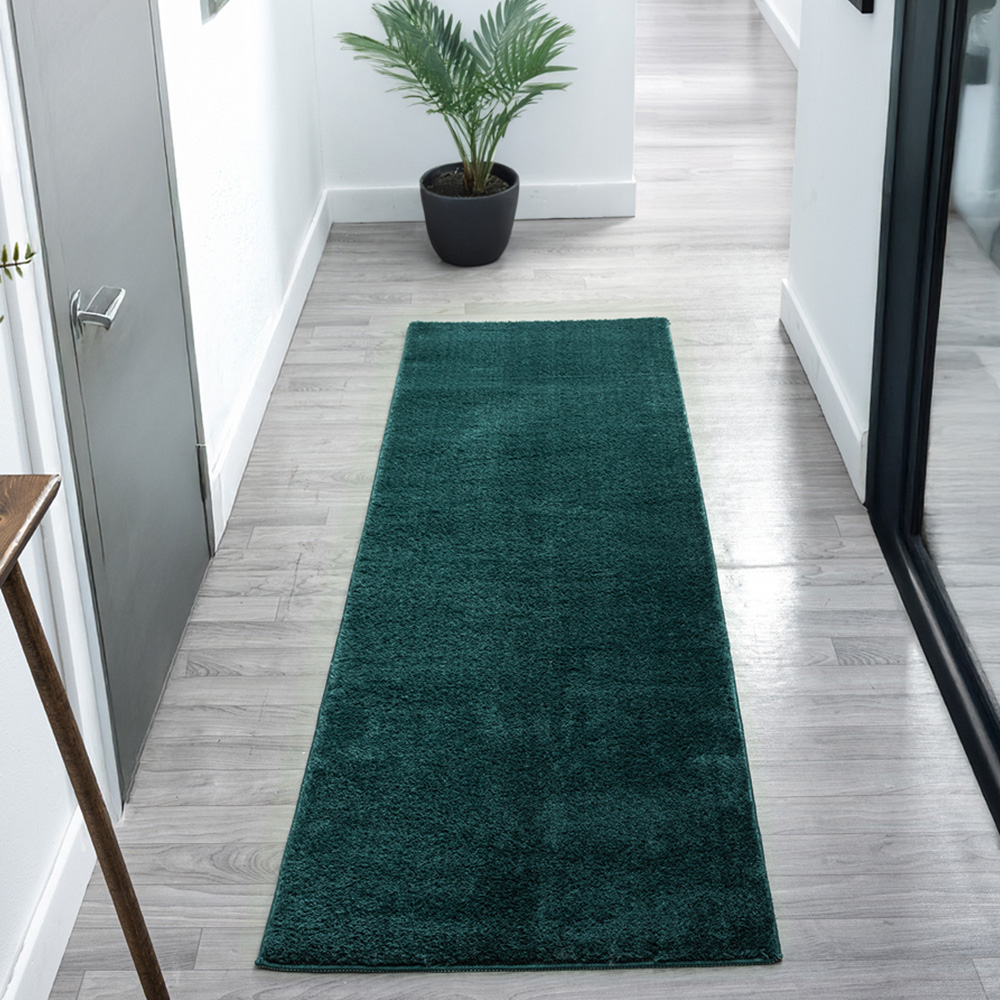 Desire Rugs Comfy Emerald Anti Slip Felt Backing Rug 120 x 160cm Image 7