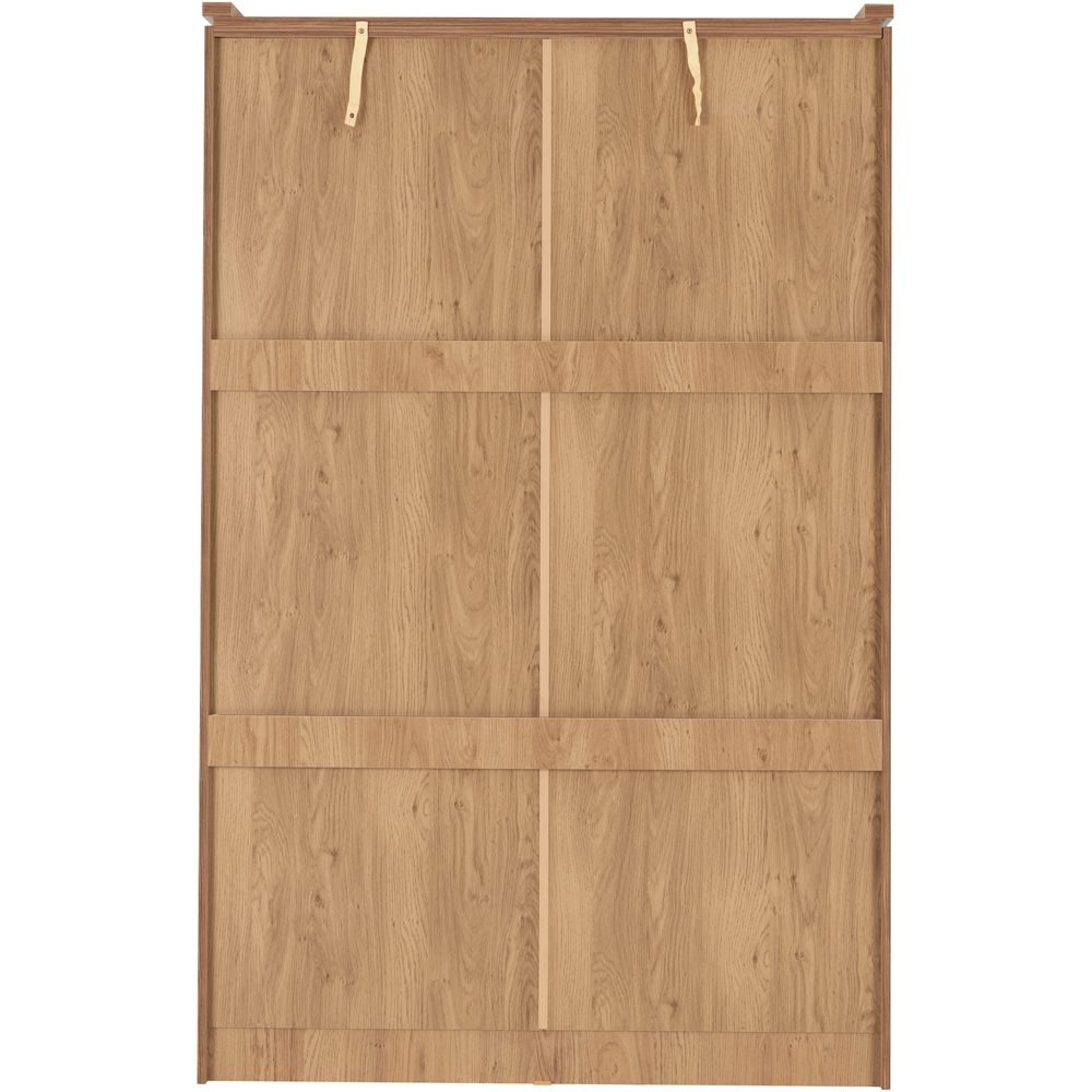 Seconique Charles 2 Door Oak Effect Veneer Sliding Wardrobe Image 7