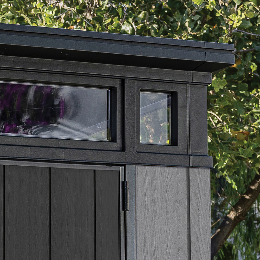 Keter Artizan 2.0 7 x 7ft Grey Pent Garden Shed Image 3