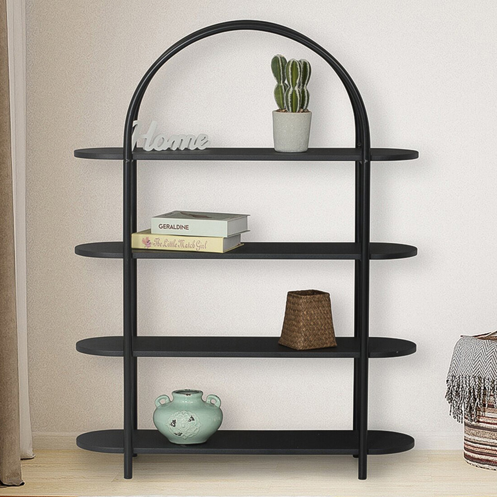 Baltimore Arch Shelving Unit - Black Image