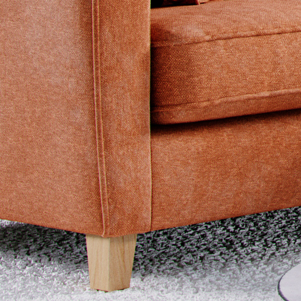 Marlon 3 Seater City Terracota Left Hand Corner Sofa Image 3
