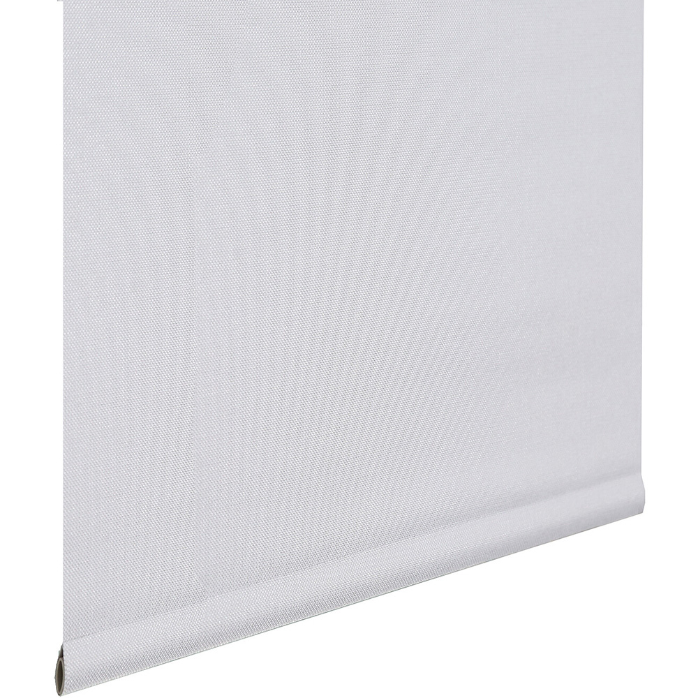 Textured Blackout Roller Blind White 180cm Image 4