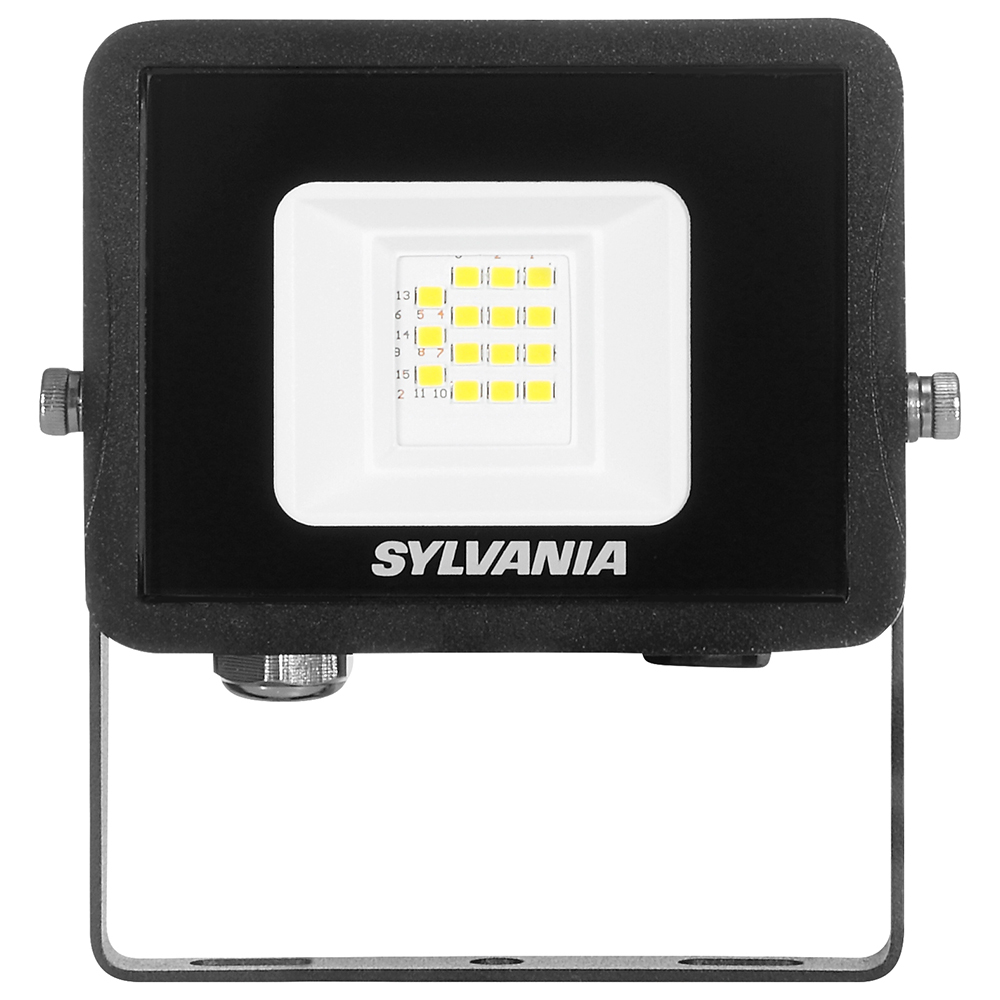 Sylvania SylFlood Black 9.5W LED Outdoor Floodlight Image 2