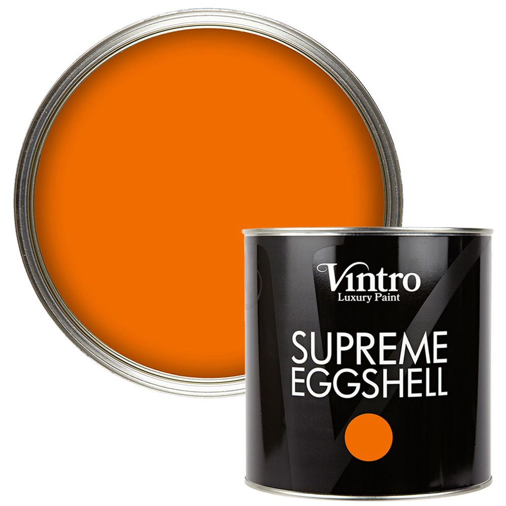 Vintro Paint Deep Saffron Eggshell Paint 2.5L Image 1