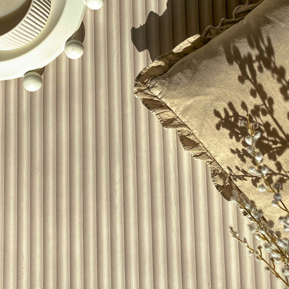 Belgravia Decor Misaki Cream wood Wallpaper Image 5