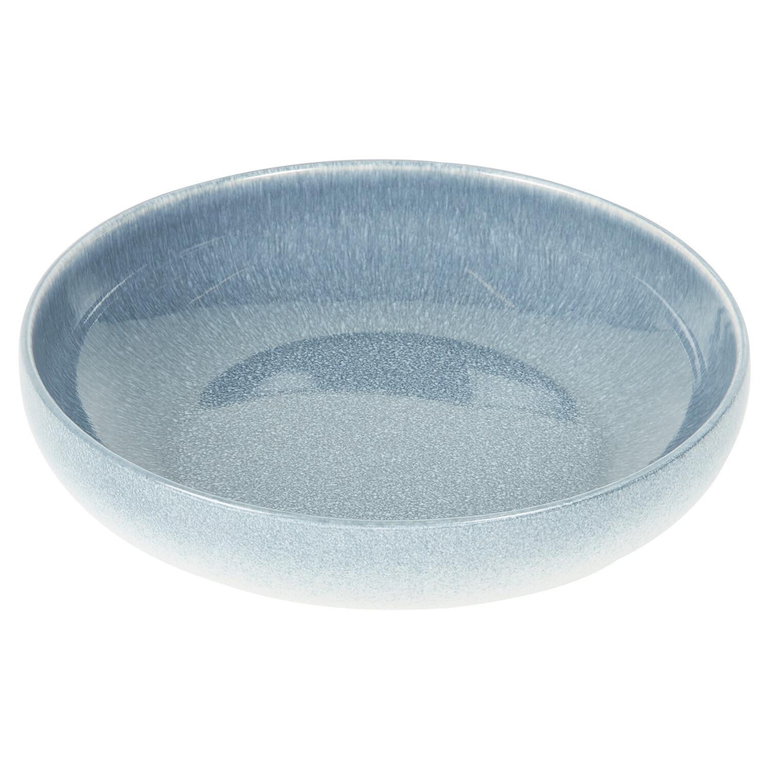Ombre Textured Pasta Bowl - Blue Image 3