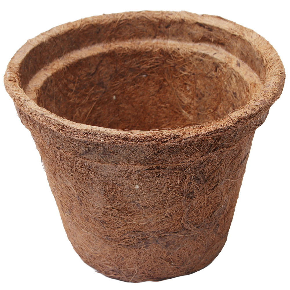 Coco & Coir Round Pot 14cm Image 1