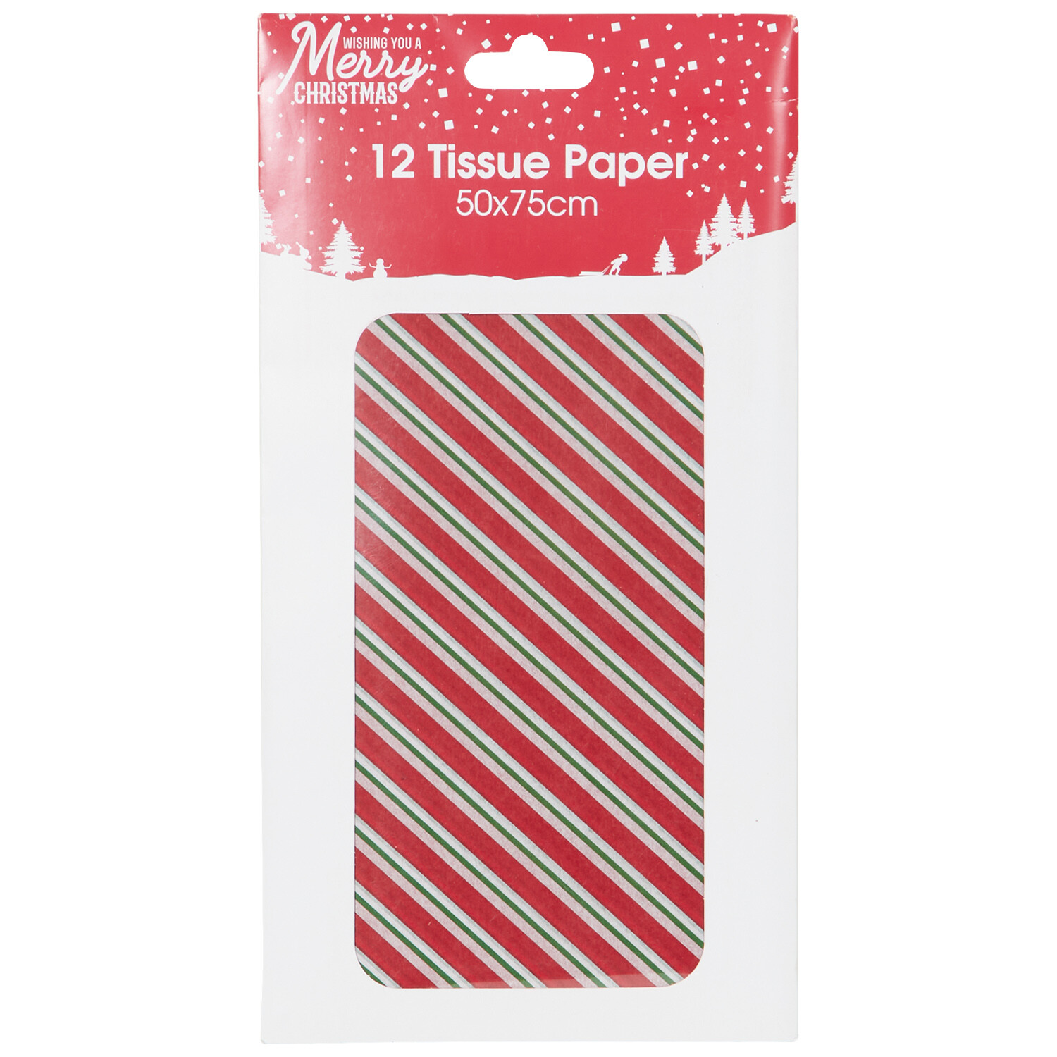 Gingerbread or Candy Cane Tissue Paper - Multicolour Image 2