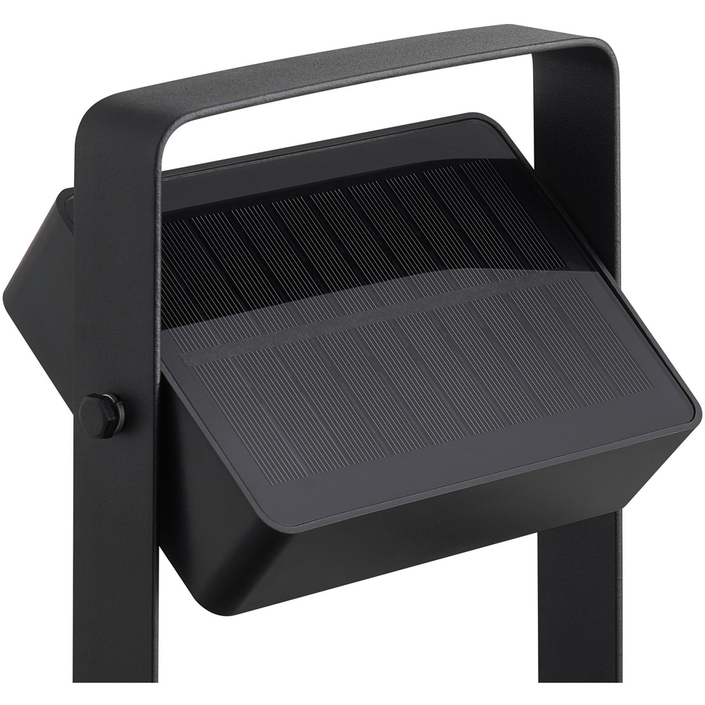 Nordlux Saulio Black Solar Tiltable Head Garden Light with Motion Sensor Image 8