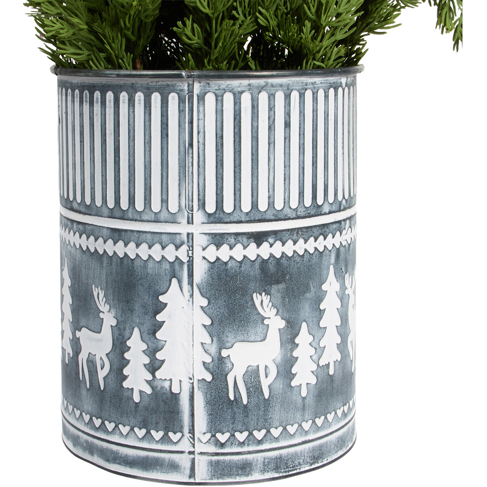 Christmas Potted Artificial Tree Image 4