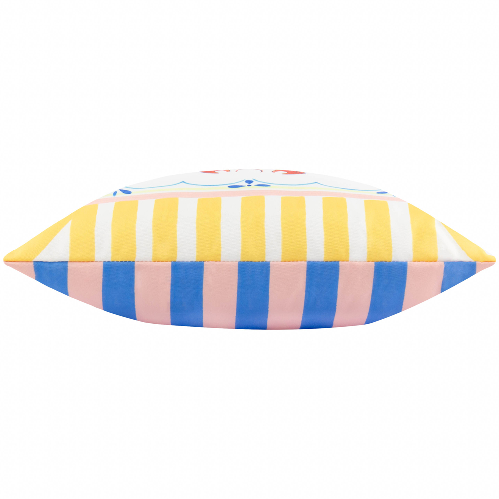 furn. Brunch Stripes Multicolour Printed Polyester Filled Outdoor Cushion 45 x 45cm Image 4